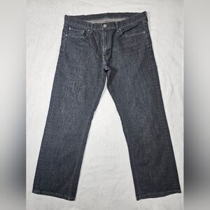 Levi's Men's Straight Jeans in Dark Gray